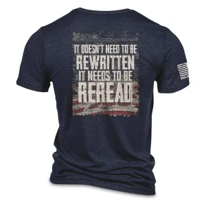 Nine Line Men's Reread Short Sleeve Tee