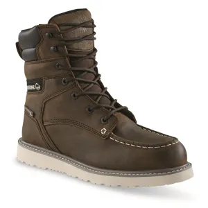 Wolverine Men's Trade Wedge 8" Waterproof Steel Toe Work Boots