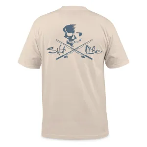 Salt Life Men's Skulls & Poles Short Sleeve Pocket Tee