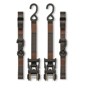 SmartStraps Tactical 10' 3000-lb. Ratchet Tie Down 2 Pack