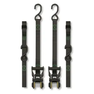 SmartStraps Tactical 10' 1500-lb. Ratchet Tie Down 2 Pack