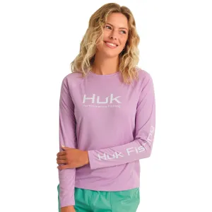 Huk Women's Pursuit Long Sleeve Crew