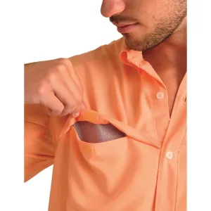 Huk Tide Point Button-Down Short-Sleeve Shirt
