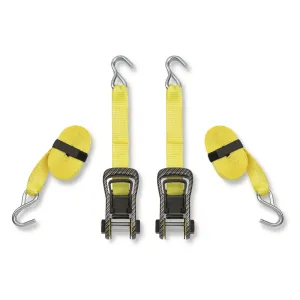 SmartStraps Carbon X 14' 5000-lb. Ratchet Tie Down 2 Pack