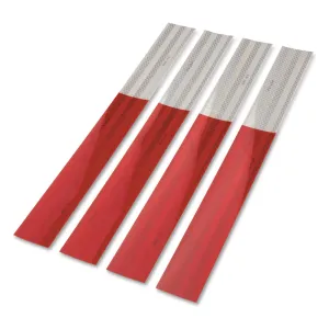 TowSmart Red Reflective Strips 4 Pack 18"