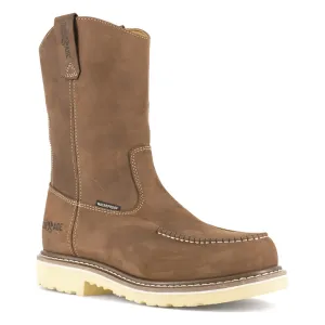 Iron Age Men's Solidifier 11" Pull On Moc Waterproof Comp Toe Work Boot
