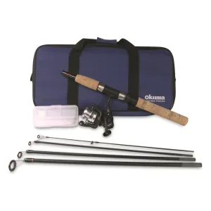 Okuma Voyager Travel Spinning Combo Kit