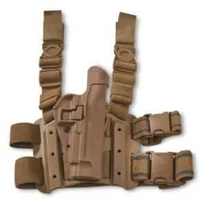 U.S. Military Surplus Blackhawk Serpa Level 2 Drop Leg Tactical Holster Beretta 92/96 New