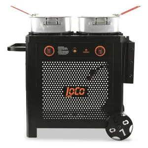 LoCo Cookers Dual Burner Fry Cart