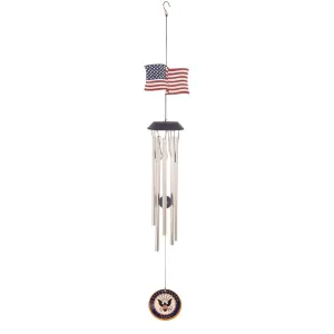 Military Flag Wind Chimes
