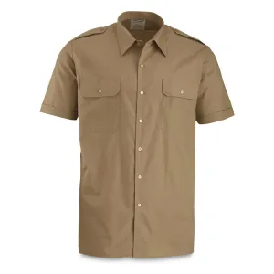 Belgian Military Surplus Short Sleeve Service Shirt New