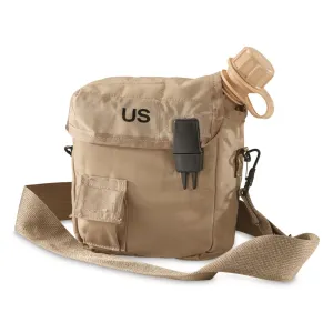 U.S. Military Surplus 2 Quart Canteen With Cover New