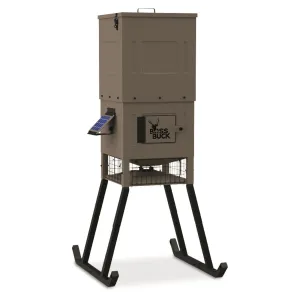 Boss Buck 300-lb. Stand & FIll Sled Feeder with Solar Panel