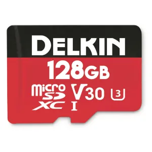 Delkin Devices 128GB Micro SD Memory Card