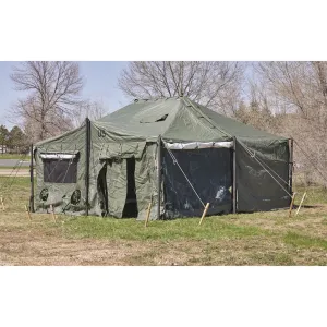 U.S. Military Surplus MGPTS Type 1 Tent System 18' x 18' New