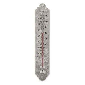 La Crosse Technology Galvanized Thermometer