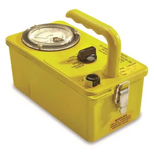 U.S. Military Surplus Portable Radiation Detector Used