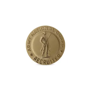 U.S. Army National Guard Surplus Recruiter Senior Identification Badge 2 Pack New