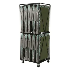 Blantex XM-3 Special Needs Steel Beds with Cart 10 Pack