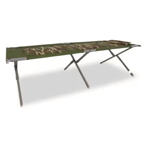 Blantex XT-3 Oversized Army Cot with Foam Pad and Pillow Woodland Camo