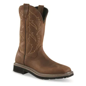 Guide Gear Men's Western Work 2.0 Pull-On Work Boots Square Toe