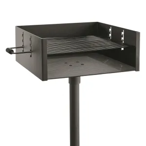 Guide Gear XL Heavy-Duty Park-Style Charcoal Grill