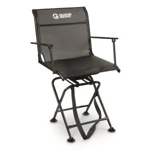 Guide Gear Big Boy Comfort Swivel Hunting Blind Chair with Armrests 500 lb. Capacity