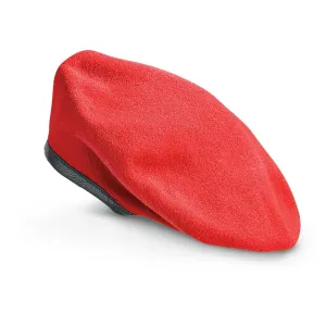 German Military Surplus Red Wool Berets 2 Pack New