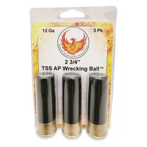 Phoenix Rising TSS Armor Piercing Slug 12 Gauge 2 3/4" 630-gr. Hybrid AP Slug 3 Rounds