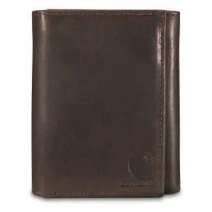 Carhartt Oil Tan Leather Trifold Wallet