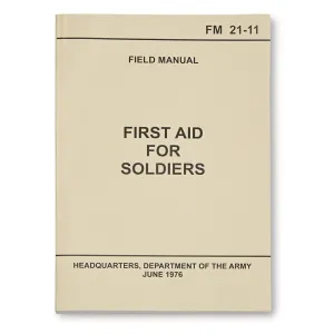 U.S. Military Surplus First Aid For Soldiers Field Manual New