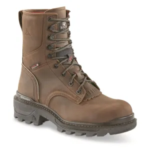 Rocky Men's Rams Horn 9" Waterproof Safety Toe Logging Boots