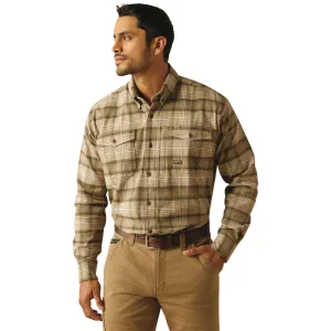 Ariat Men's Rebar Flannel DuraStretch Work Shirt