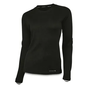 Carhartt Women's Force Midweight Waffle Baselayer Crewneck Top