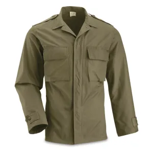 Greek Military Surplus Ripstop Cotton BDU Jacket New