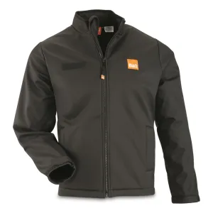 British Municipal Surplus Zip Front Softshell Fleece Jacket New