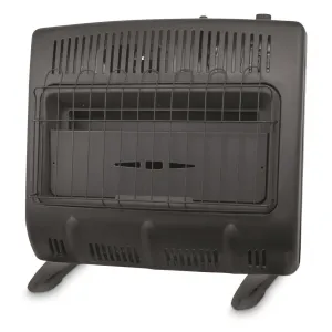 Mr. Heater 30000-BTU Vent-free Blue Flame Propane Heater Black