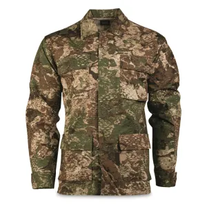 Mil-Tec Ripstop BDU Field Jacket Phantomleaf WASP I Z2 Camo