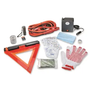 U.S. Municipal Surplus 12-pc. Car Emergency Kit New