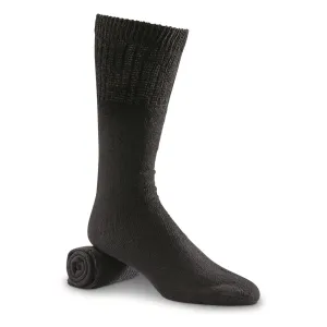 U.S. Municipal Surplus Cotton/Poly/Wool Boot Socks 10 Pairs New