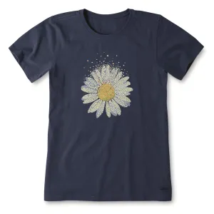 Life Is Good Women's Flower Of Heats Crusher Lite T-Shirt