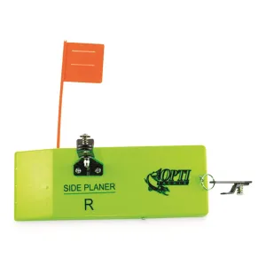Opti-Tackle Medium Planer Board with Spring Flag Left