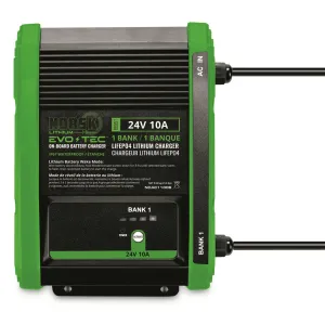 Norsk EVO-TEC 24V 10A - 1 Bank On-Board Charger