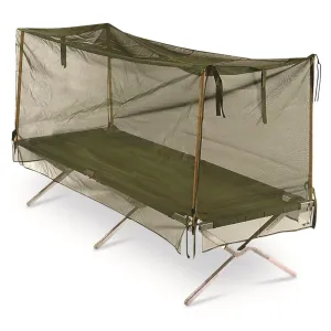 U.S. Military Surplus Skeeta Net with Carry Bag New
