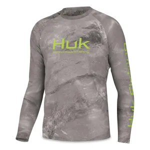 Huk Mossy Oak Pursuit Long Sleeve Crew Tee