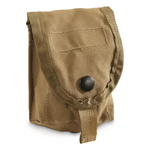 U.S. Military Surplus Frag Grenade Pouches 2 Pack New