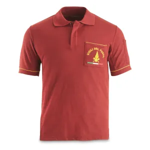 Italian Fire Service Surplus Short Sleeve Polo Shirt New
