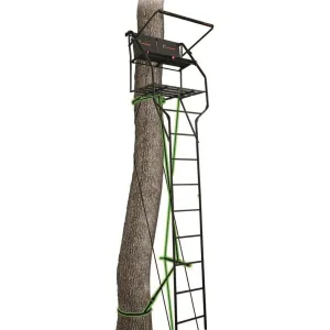 OL'MAN 18' Marksman 2-Person Jaw & Truss Ladder Stand