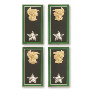 Italian Military Surplus 3rd Regiment Sappers Goret Badge Set 2 Sets New