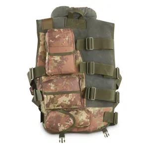 Italian Police Surplus Multi Pocketed Flak Vest New